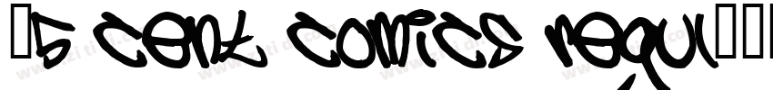 25 Cent Comics Regul字体转换